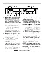 Предварительный просмотр 8 страницы Numark CDN-22MK III Operating Manual