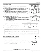 Предварительный просмотр 7 страницы Numark CDN-22S Operating Manual