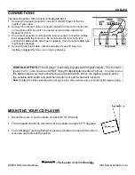 Предварительный просмотр 7 страницы Numark CDN-23S Operating Manual