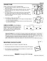 Предварительный просмотр 7 страницы Numark CDN-24S Operating Manual