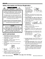 Предварительный просмотр 2 страницы Numark CDN-32SE Operating Manual