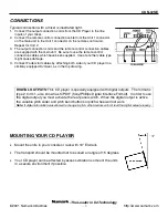 Предварительный просмотр 7 страницы Numark CDN-32SE Operating Manual