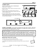 Предварительный просмотр 7 страницы Numark CDN22 Operating Manual