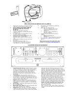 Предварительный просмотр 6 страницы Numark CDN35 Quick Start Owner'S Manual