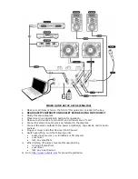 Предварительный просмотр 2 страницы Numark DM-950 Quick Start Owner'S Manual