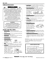 Предварительный просмотр 2 страницы Numark DM1090X User Manual