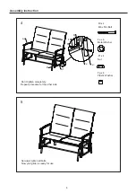 Preview for 4 page of Numark Harrington SP-I-139NDG-BK Assembly Instructions