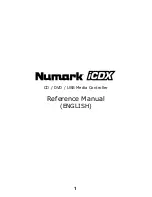 Предварительный просмотр 3 страницы Numark ICDX Reference Manual