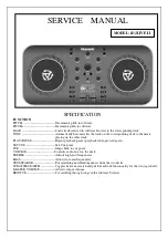 Предварительный просмотр 5 страницы Numark IDJ LIVE II Service Manual