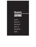 Numark Lightwave User Manual preview