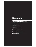 Numark MixMeister Quick Start Manual предпросмотр