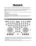 Numark Mixtrack pro II User Manual preview