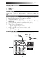 Предварительный просмотр 19 страницы Numark MP 103 Quick Start Manual