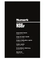 Numark NS6 II Quick Start Manual предпросмотр