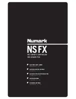 Numark NSFX Quick Start Manual preview