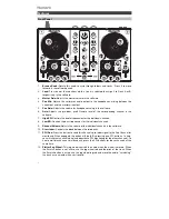 Предварительный просмотр 3 страницы Numark PARTY MIX User Manual