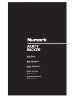 Предварительный просмотр 1 страницы Numark Party Rocker User Manual