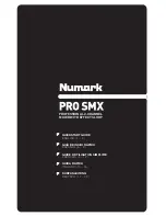 Numark Pro SMX Quick Start Manual предпросмотр