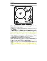 Предварительный просмотр 4 страницы Numark PT01 Scratch User Manual