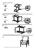 Предварительный просмотр 3 страницы Numark Сypress Lake Assembly Instructions