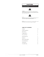 Preview for 3 page of Numark TT-1650 Operating Instructions Manual