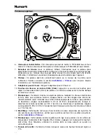 Предварительный просмотр 12 страницы Numark TT250 USB User Manual