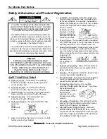 Предварительный просмотр 2 страницы Numark UPM Operating Manual