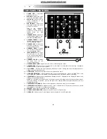 Предварительный просмотр 6 страницы Numark X1 USB Quick Start Manual