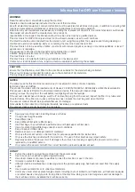 Preview for 9 page of Numatic PBT 230 Owner'S Instructions Manual