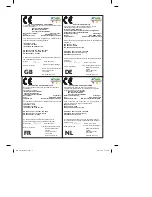 Предварительный просмотр 19 страницы Numatic RSAV 130 Owner'S Instructions Manual