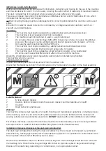 Предварительный просмотр 12 страницы Numatic TEM 390A-11 Owner'S Instructions Manual