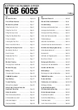 Preview for 2 page of Numatic TGB 6055 Original Instructions Manual