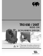 Numatic TRO 650/200T Owner'S Instructions Manual preview