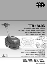 Предварительный просмотр 1 страницы Numatic TTB 1840G Original Instructions Manual