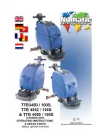 Numatic TTB-4500/100S Operating Instructions & Spare Parts preview