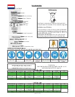 Предварительный просмотр 25 страницы Numatic ttb 6652 100T Operating Instructions & Spare Parts