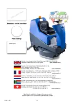 Предварительный просмотр 72 страницы Numatic TTV 678-300 Operator'S Instruction Manual