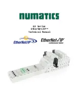 Numatics G3 Series EtherNet/IP Technical Manual preview