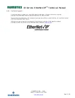 Предварительный просмотр 154 страницы Numatics G3 Series EtherNet/IP Technical Manual