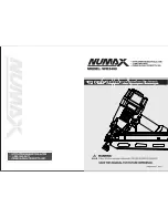 Numax SFR3490 User Manual preview