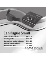 Предварительный просмотр 1 страницы Numaxes Canifugue Small User Manual