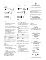 Предварительный просмотр 2 страницы Numaxes LMP1018 User Manual