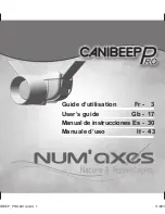 Num'axes CANIBEEP RADIO PRO User Manual preview