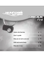 Num'axes Canicalm First User Manual preview