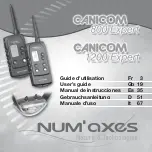 Предварительный просмотр 1 страницы Num'axes Canicom 1200 Expert User Manual