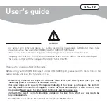 Предварительный просмотр 19 страницы Num'axes Canicom 1200 Expert User Manual