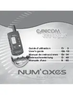 Preview for 1 page of Num'axes CANICOM 300 Expert User Manual