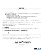 Preview for 46 page of Num'axes Canicom 500 User Manual