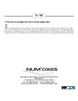 Preview for 75 page of Num'axes Canicom 500 User Manual