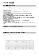 Preview for 32 page of Num'axes CAS1036 User Manual